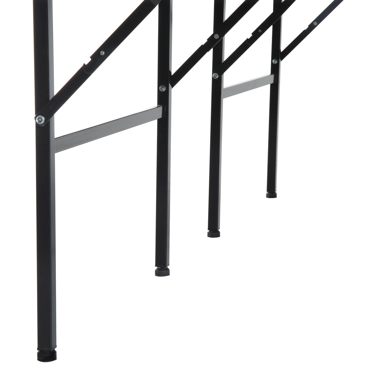 Easycomfort Tavolo da Ping Pong Pieghevole per Interni in MDF e Acciaio, 152.5 x 274 x 76 cm, Blu e Viola