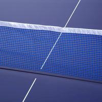 Easycomfort Tavolo da Ping Pong Pieghevole e Salvaspazio con Rete da Gioco per Interno, in Acciaio e MDF, 182x91x76cm, Blu