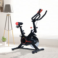 Easycomfort Cyclette Professionale da Camera con Sella Regolabile, Monitor e Volano 6kg, Allenamento Aerobico Fitness, 85×46×114cm