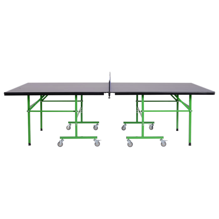 EasyComfort Tavolo da Ping Pong Professionale con Ruote, 152.5x274x76cm