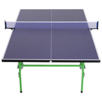 EasyComfort Tavolo da Ping Pong Professionale con Ruote, 152.5x274x76cm