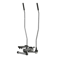 Easycomfort Stepper, Maniglie, Step Fitness con Monitor LCD per Casa e Palestra, Argento