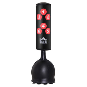 Easycomfort Sacco da Boxe da Terra, Sacco da Pugile per Adulti e Bambini, Fit Boxe Arti Marziali (50x50x165cm)