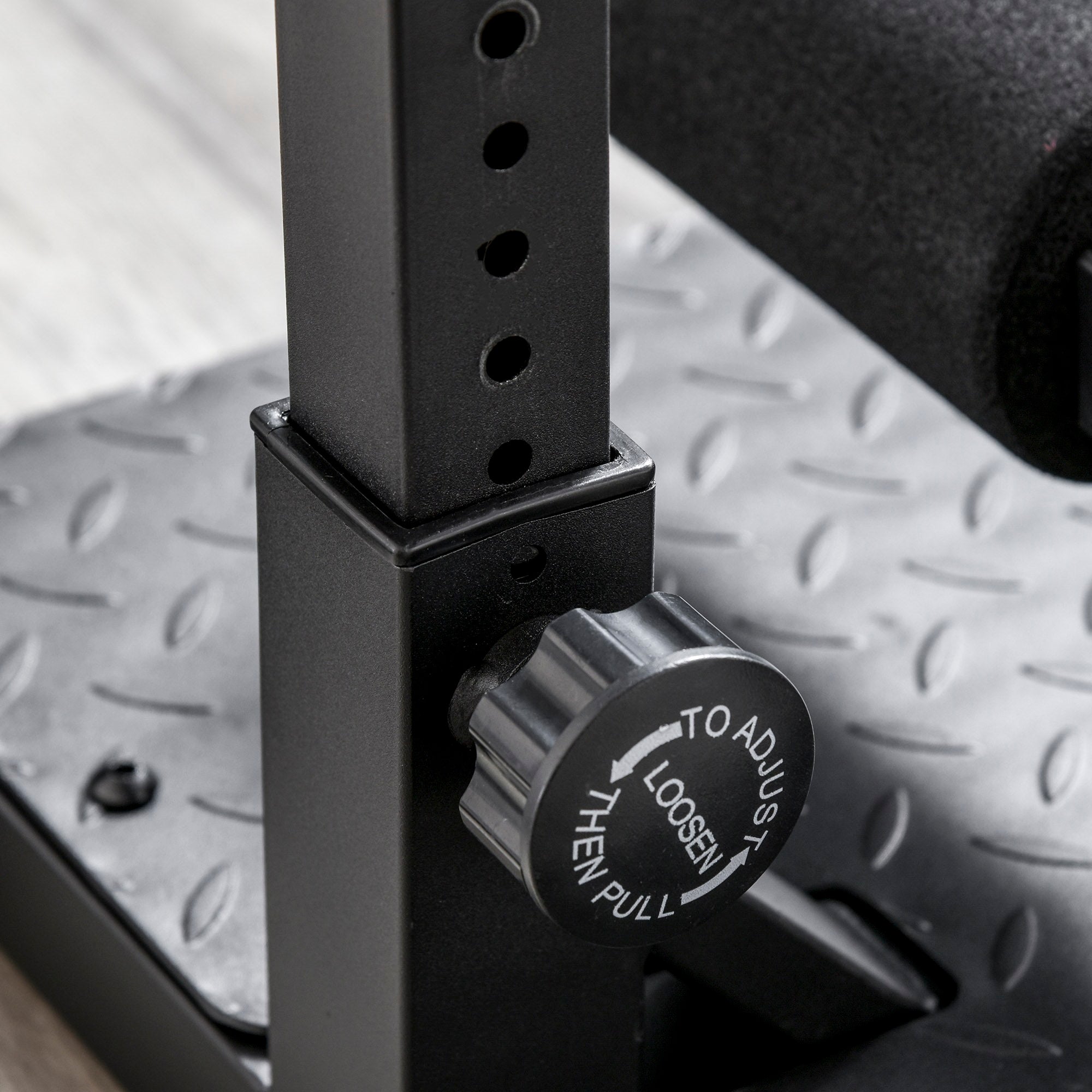 Easycomfort Macchina Squat Deep Sissy Squat Sit Up Push Up Regolabile Acciaio 50x97x44,5-56,5cm