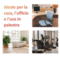 Easycomfort Set Bilanciere e Dischi 70kg, 8 Dischi Pesi Rivestiti in Plastica e Barra in Ferro, 170x40.5x40.5cm Nero