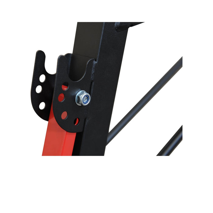 Easycomfort Panca Piana Palestra, Panca Pesi Regolabile per Allenamento a Casa, Panca Palestra Multifunzione con 1 Regolazione Piana e 2 Reclinazioni, 4 Regolazioni del Piede, Nero