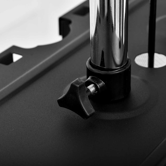 Easycomfort Stazione Fitness Palestra Multifunzione per Allenamento a Casa e Professionale, Acciaio 150x110x210cm Nero