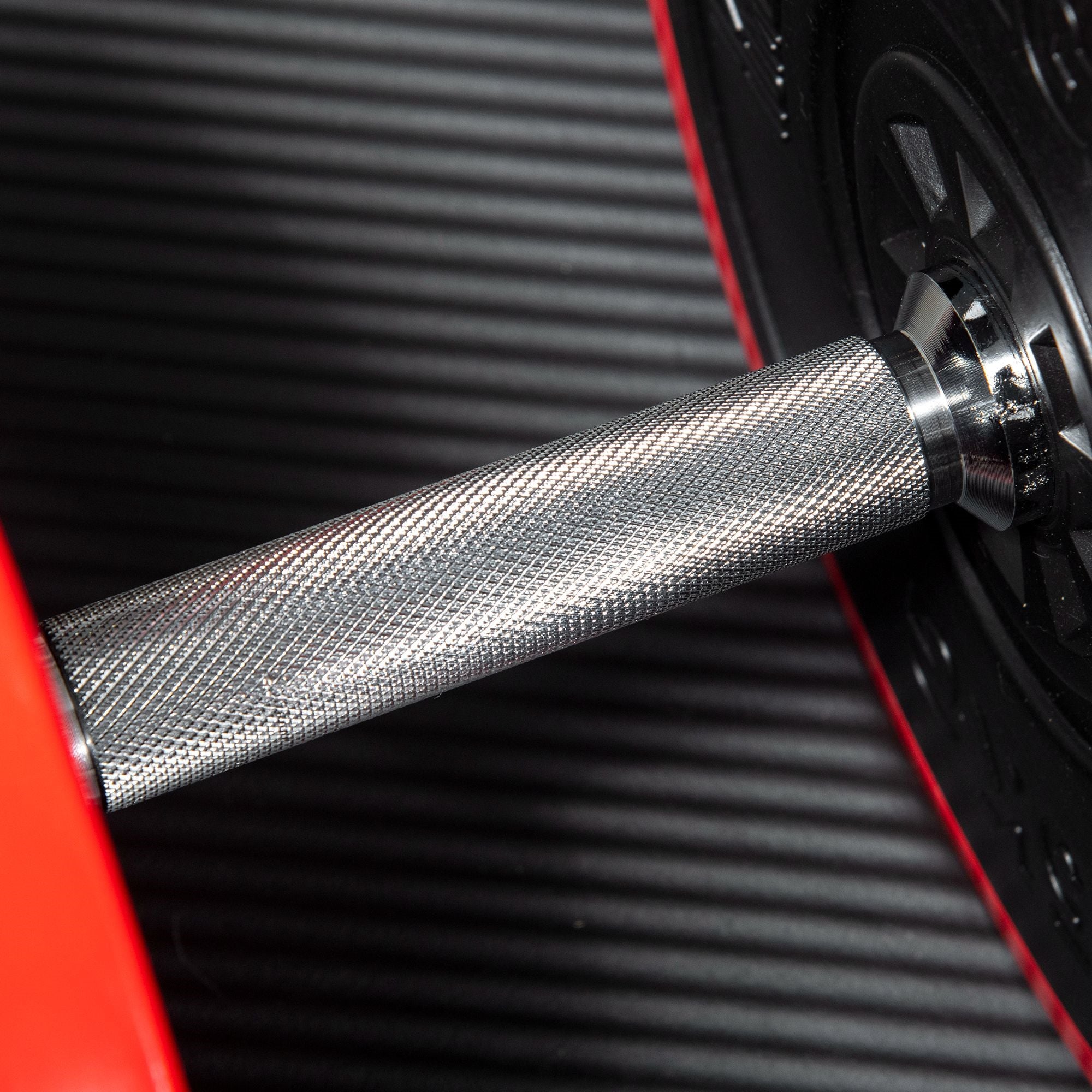 Easycomfort Set Manubri Palestra con Pesi da 40kg rivestiti in Gomma, in Metallo e Sabbia di Ferro, 45x26x26 cm, Rossa