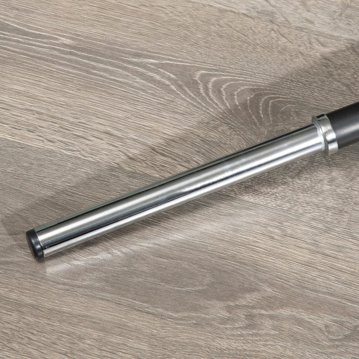 Easycomfort Set Bilanciere e Dischi da 20kg totali con Impugnatura in PU Antiscivolo, Ø17x140 cm, Nero e Rosso