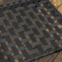 Set da Giardino da 4 Pezzi per 4 Persone con Divano a Due Posti, Poltrone e Tavolino, 8 Cuscini, Nero e Grigio Scuro