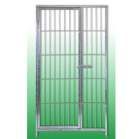 Box per cani in rete da esterno con zincatura elettrolitica da 400x200x altezza 180 cm