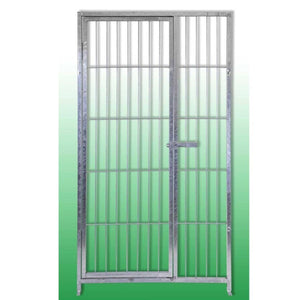 Box per cani in rete da esterno con zincatura elettrolitica da 400x200x altezza 180 cm