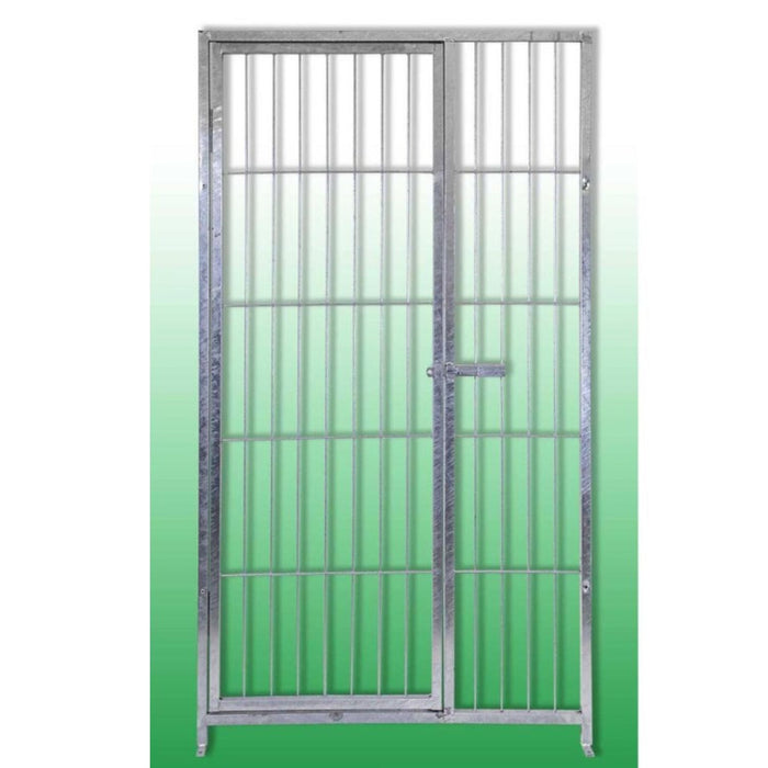 Box per cani in rete da esterno con zincatura elettrolitica da 400x200x altezza 180 cm