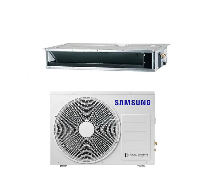 Condizionatore Samsung Inverter Canalizzato 9000 Btu AC026MNLDKH R-410A Wi-Fi Optional con Comando a Filo Incluso