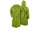 Accappatoio Con Cappuccio In Microfibra Taglia Adulto Unisex In Tinta Unita - L - Verde