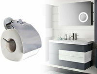 ACCESSORIO BAGNO PORTA CARTA IGIENICA ACCIAIO CROMATO 58765