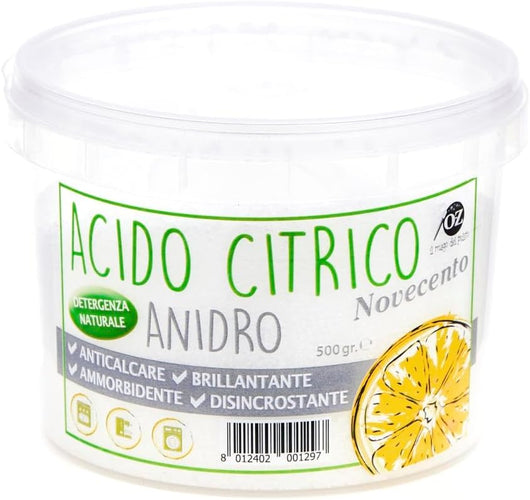 ACIDO CITRICO NOVECENTO gr 500