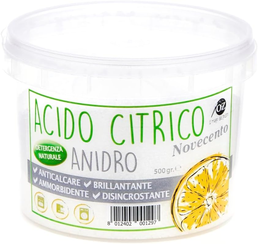 ACIDO CITRICO NOVECENTO gr 500