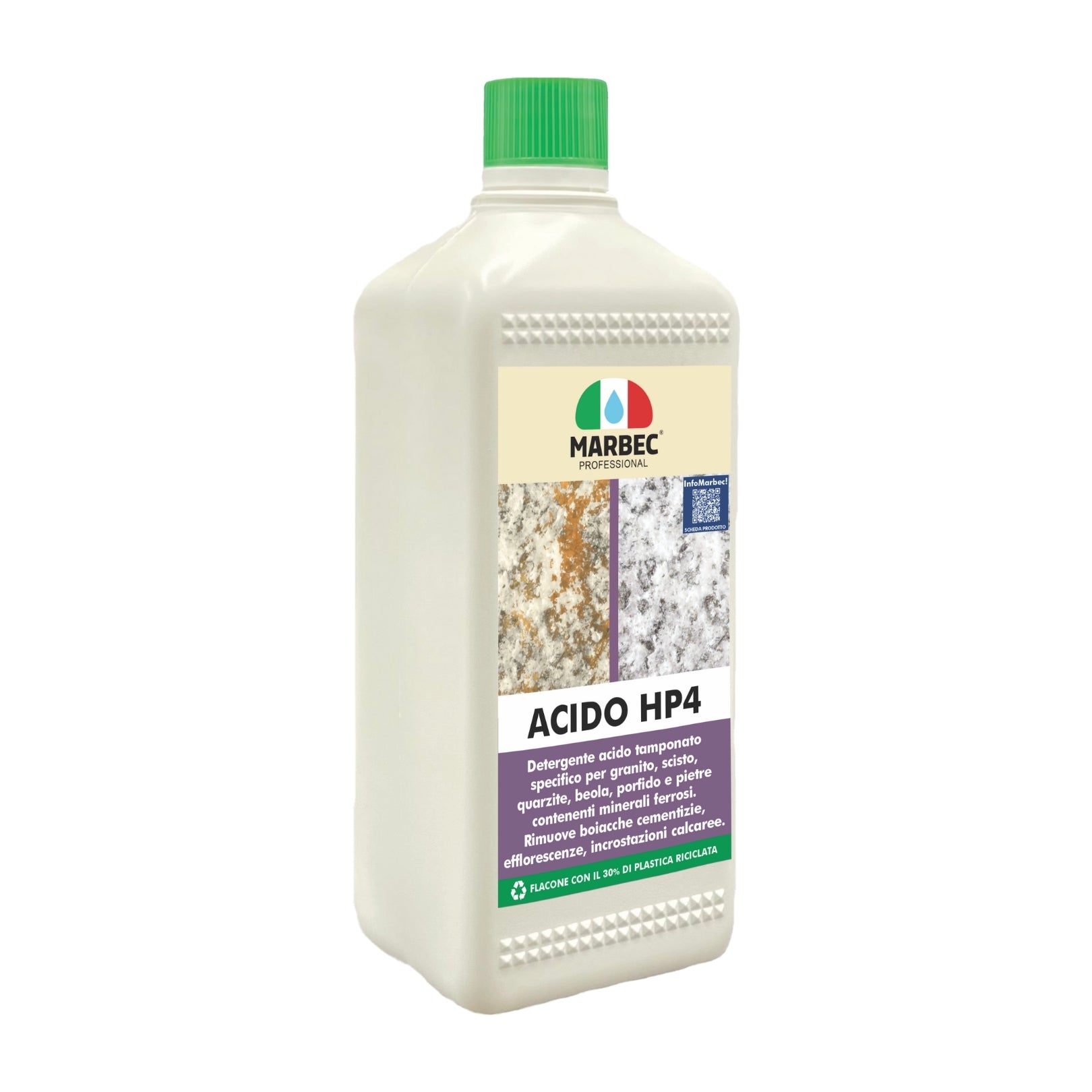 Detergente Acido tamponato per profido e granito ACIDO HP4    1LT