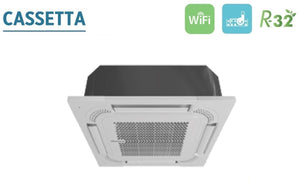 Climatizzatore Condizionatore Hisense Quadri Split a Cassetta 9+9+9+12 con 4AMW81U4RAA R-32 Wi-Fi Optional 9000+9000+9000+12000 con Telecomando e Pannello Incluso - Novità