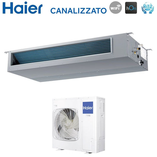 Condizionatore Haier Canalizzato Media Prevalenza 36000 Btu AD105S2SM3FA R-32 Wi-Fi Optional