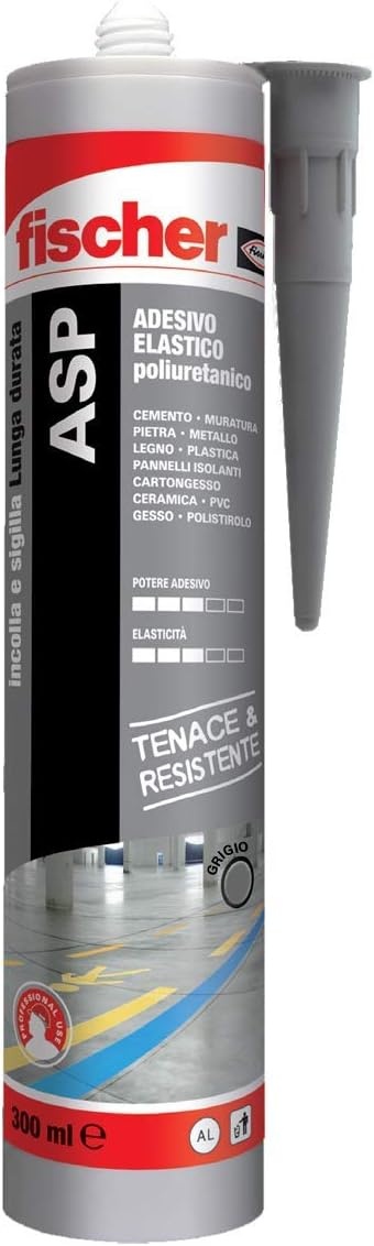 ADESIVO SIGILLANTE ASP GRIGIO - 310 ml - FISCHER 544917