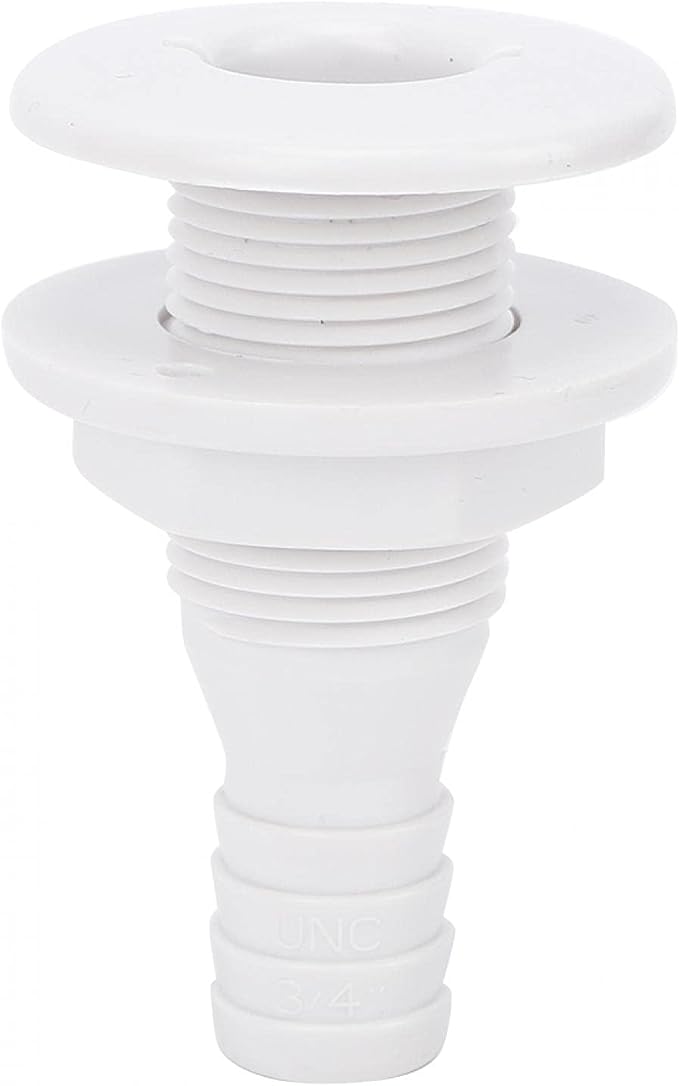 Scarichi a mare foro mm 15 di sentina con ghiera