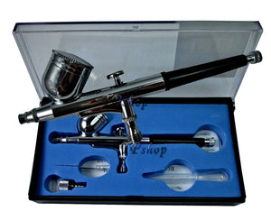 AEROGRAFO DOPPIA AZIONE TRATTO FINE 0,3MM PER COMPRESSORE AEROPENNA HD-130