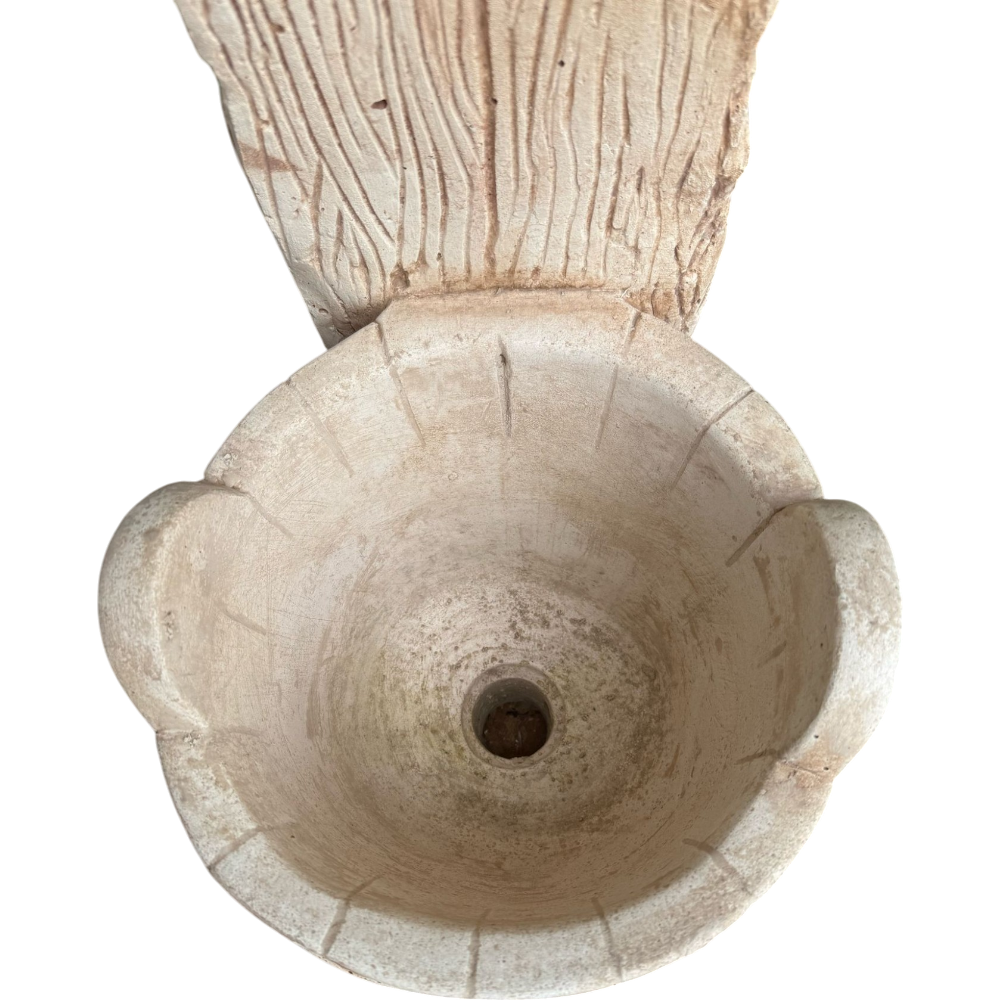 Fontana giardino calcestruzzo cemento senza rubinetto 29x36xh.89cm modello corda