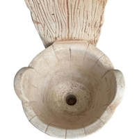 Fontana giardino calcestruzzo cemento senza rubinetto 29x36xh.89cm modello corda