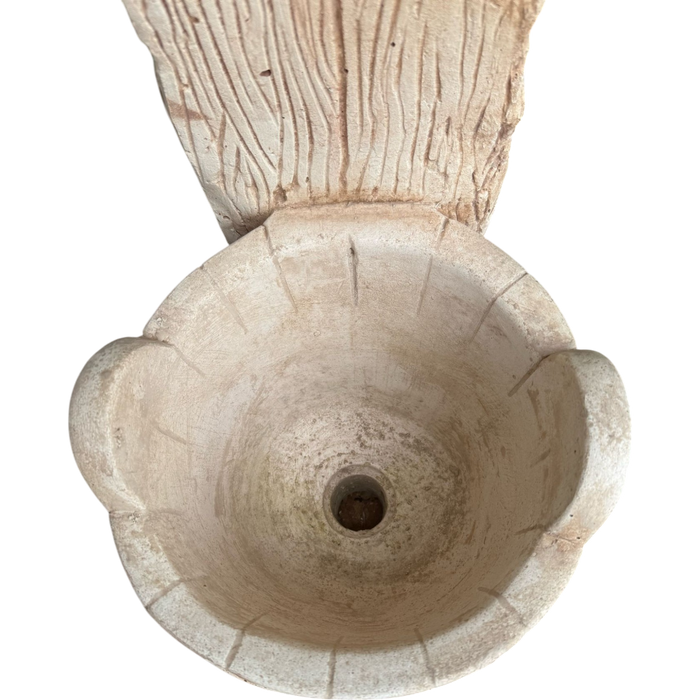 Fontana giardino calcestruzzo cemento senza rubinetto 29x36xh.89cm modello corda