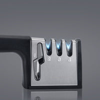 AFFILA COLTELLI MANUALE AFFILATORE 4 IN 1 4 LAME AFFILACOLTELLi FORBICI 13004