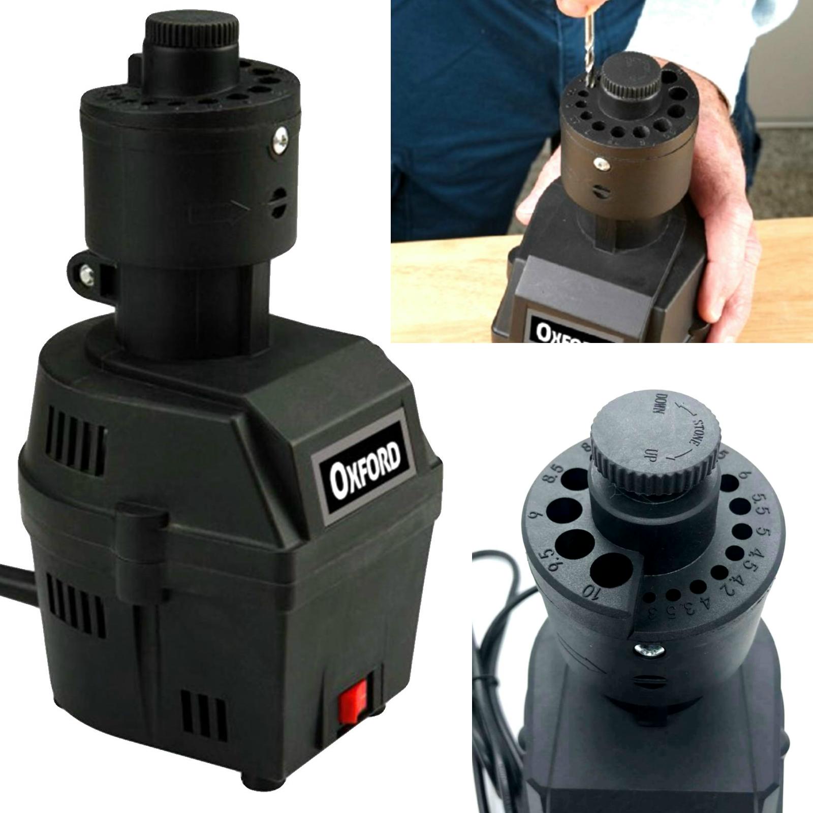 AFFILA PUNTE TRAPANO ELETTRICO AFFILATORE TRAPANO DA 3 A 10 MM MOLA A PIETRA 70W