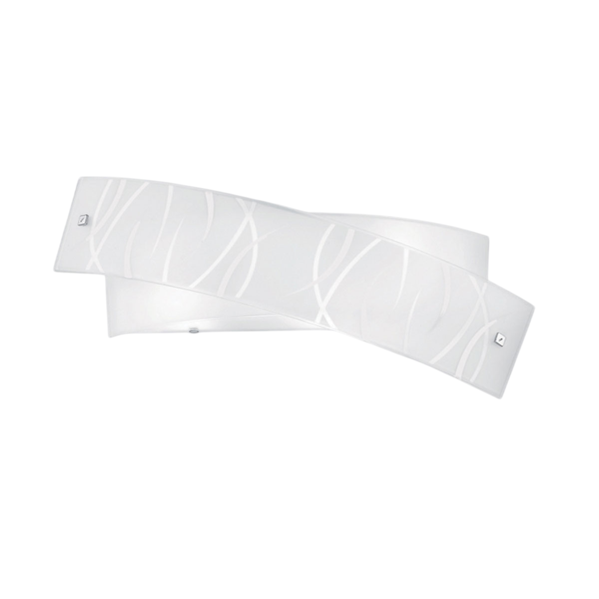 Lampada da parete Agnese bianco 4XE14 max 4X28W IP20 - Applique led da muro design moderno