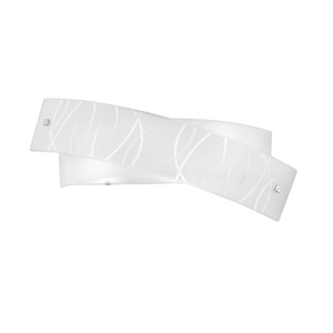 Lampada da parete Agnese bianco 4XE14 max 4X28W IP20 - Applique led da muro design moderno