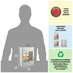 Diluente sgrassante per legno in d limonene AGRUMOIL   5LT