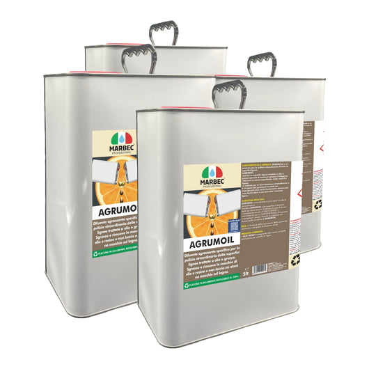 Diluente sgrassante per legno in d limonene AGRUMOIL   5LTx4Pz