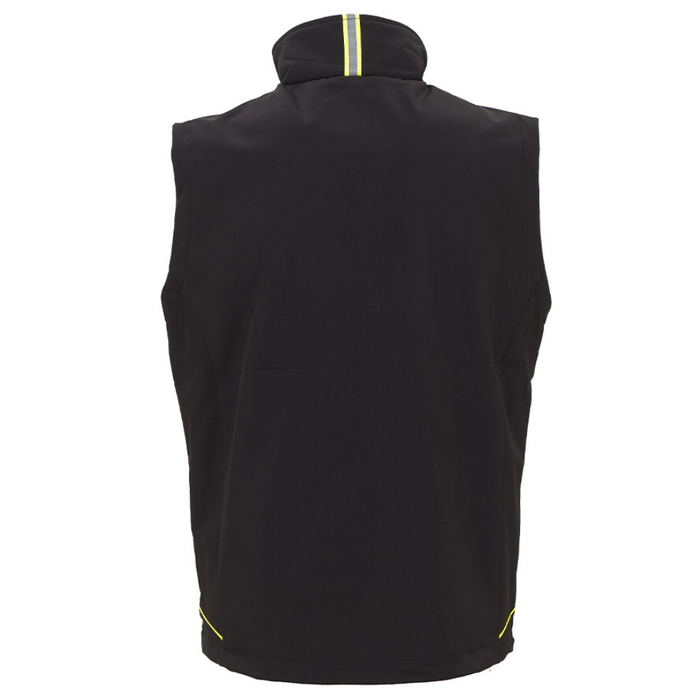 Gilet softshell impermeabile traspirante universe black carbon *** misura medium - m, confezione 1