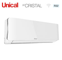 Climatizzatore Condizionatore Unical Quadri Split Inverter serie AIR CRISTAL 10+10+13+18 con KMX4 36HE R-32 Wi-Fi Optional 10000+10000+13000+18000