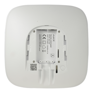 AJAX AJ-HUB-W Unità centrale intelligente wireless Jeweller 868MHz connettività GPRS/LAN colore bianco