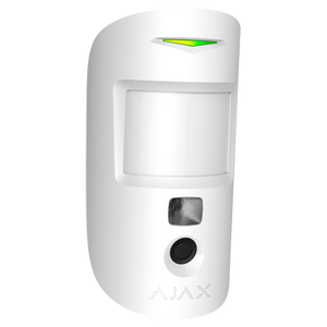 Rilevatore di movimento PIR AJAX MotionCam AJMC senza fili wireless 868MHz con fotocamera per verificare gli allarmi