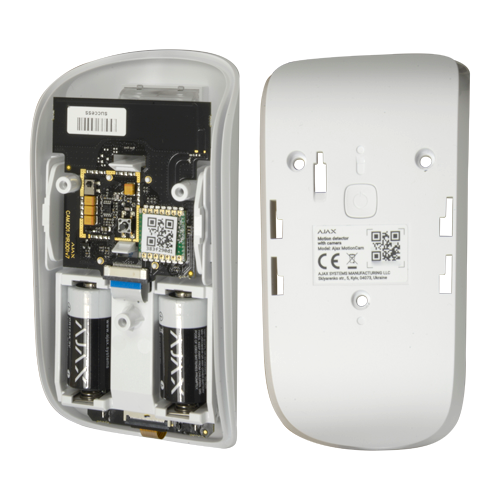 Rilevatore di movimento PIR AJAX MotionCam AJMC senza fili wireless 868MHz con fotocamera per verificare gli allarmi