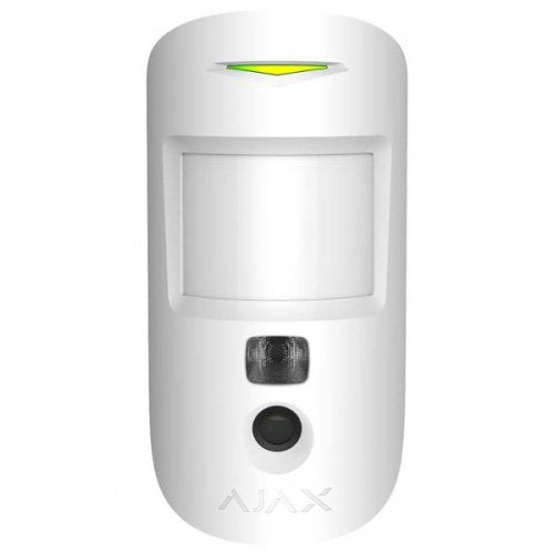 Rilevatore di movimento PIR AJAX MotionCam AJMC senza fili wireless 868MHz con fotocamera per verificare gli allarmi