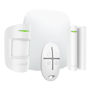 SterterKit Allarme antifurto Ajax senza fili HUB+MOTION+DOOR+SPACE AJ-HUBKIT-W 20288