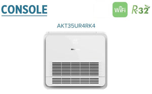Climatizzatore Condizionatore Hisense Trial Split Console 12+12+12 con 4AMW81U4RAA R-32 Wi-Fi Optional Con Telecomando di Serie 12000+12000+12000 - Novità