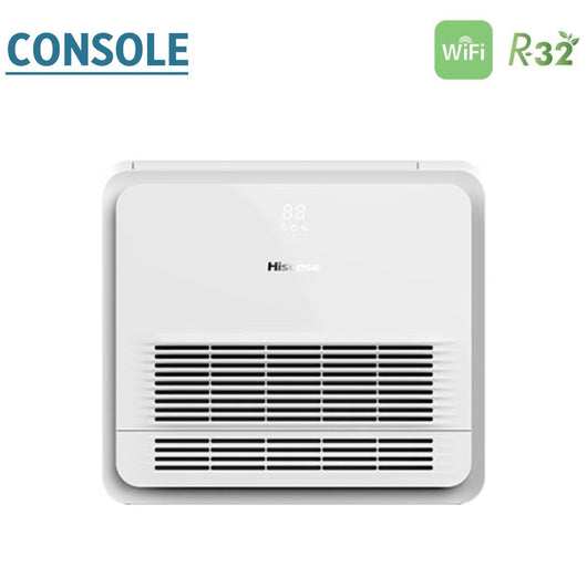 Climatizzatore Condizionatore Hisense Trial Split Console 9+9+9 con 3AMW62U4RFA R-32 Wi-Fi Optional Con Telecomando di Serie 9000+9000+9000 - Novità