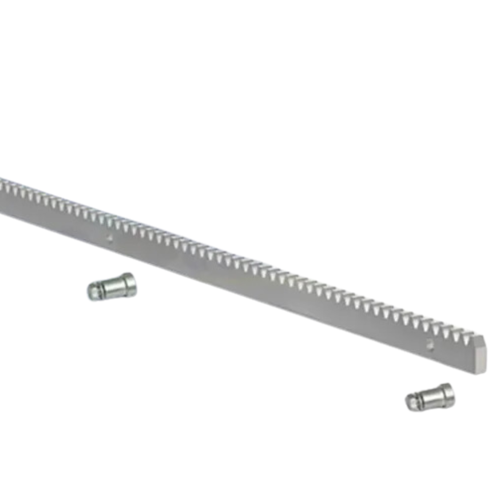 Genius ja146 cremagliera acciaio zincato 30x12 modulo 4 1 metro per cancello faac