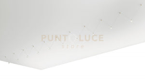 ALADINO SOSPENSIONE 10 LUCI VETRO TRASPARENTE D.15CM ATTACCO G9