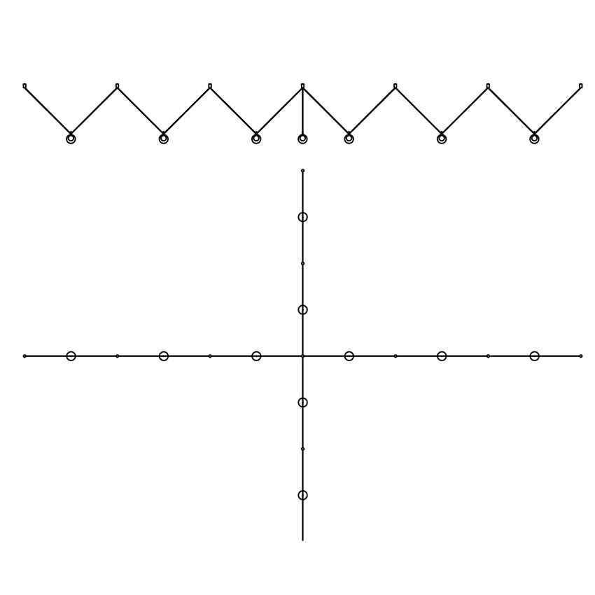 ALADINO SOSPENSIONE 10 LUCI VETRO TRASPARENTE D.15CM ATTACCO G9