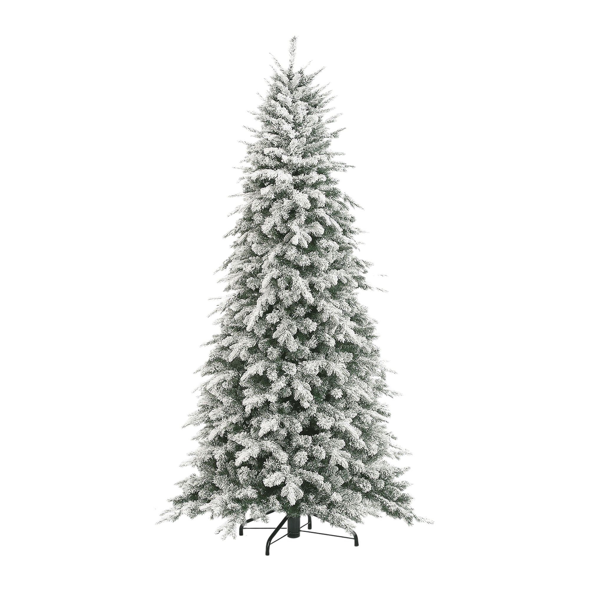 Artik - Albero di Natale Innevato in PE e PVC Ø134x210H cm, 1876 Punte